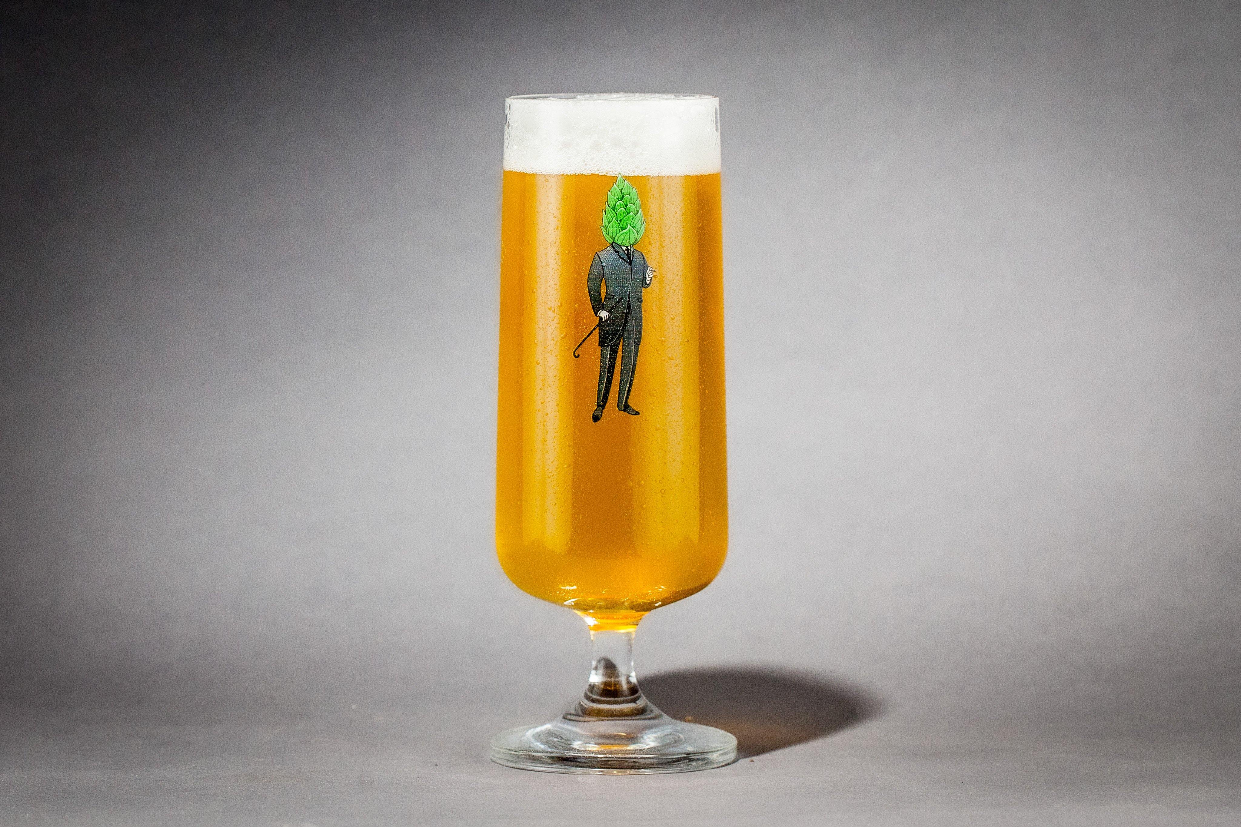 Beer Glass Printed Design - I Need A Huge Glass of Beer –